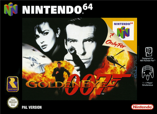 007 World Is Not Enough box art for Nintendo 64